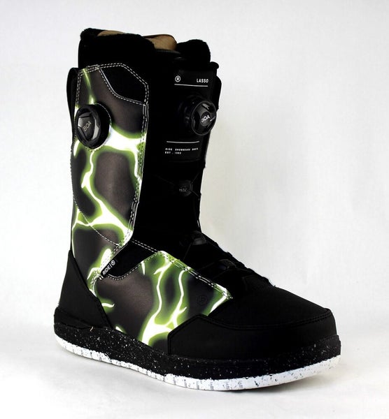 Ride Lasso Double Boa Snowboard Boots Men's Size 10 Storm New 2025