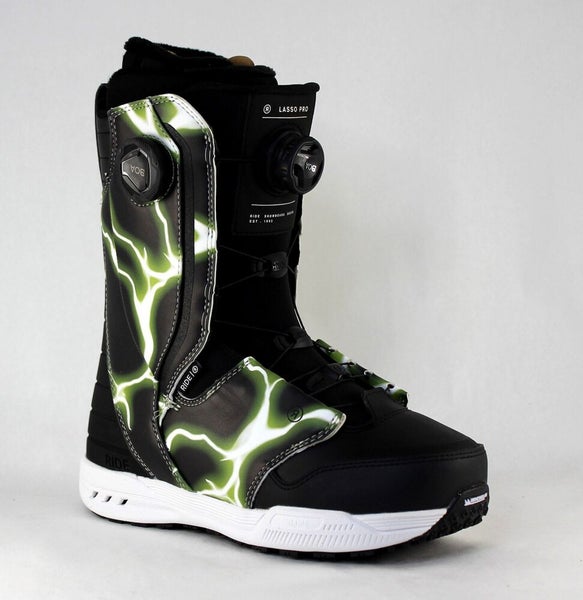 Ride Lasso Pro Double Boa Snowboard Boots Men's Size 7 Storm New 2025