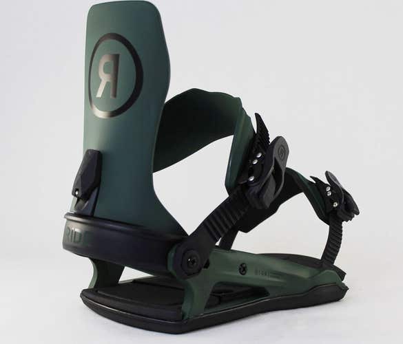 Ride C-6 Snowboard Bindings Medium (Men's US Size 6-10) Matcha Green New 2025