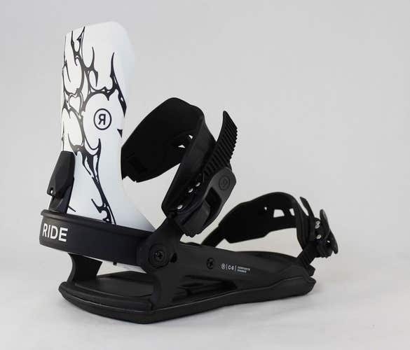 Ride C-8 Snowboard Bindings Medium (Mens US Size 6-10) Metaverse Tribal New 2025