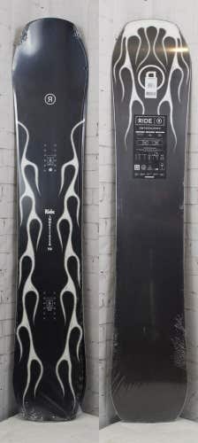 Ride Smokescreen Men's Snowboard 158 cm, All Mountain Directional 2025