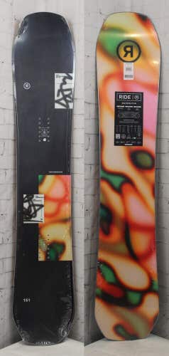 Ride Moderator Unisex Snowboard 148 cm, All Mountain Directional, New 2025
