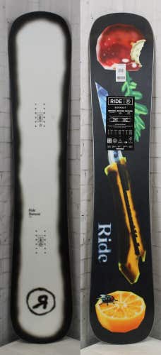 Ride Burnout Men's Snowboard 152 cm, All Mountain Park Twin New 2025
