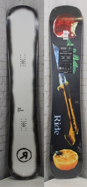 Ride Burnout Men's Snowboard 158 cm, All Mountain Park Twin New 2025