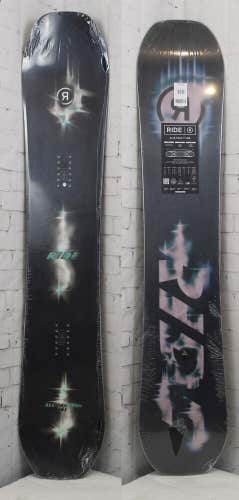 Ride Algorhythm Men's Snowboard 161 cm, All Mountain Directional, Twin New 2025