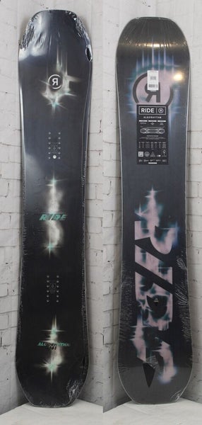 Ride Algorhythm Men's Snowboard 161 cm, All Mountain Directional, Twin New 2025