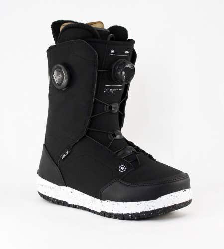 Ride Hera Double Boa Snowboard Boots Women's Size 8 Black New 2026