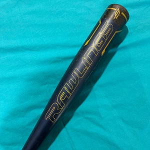 Used Rawlings Velo Hybrid Bat USSSA Certified (-8) Hybrid 22 oz 30"
