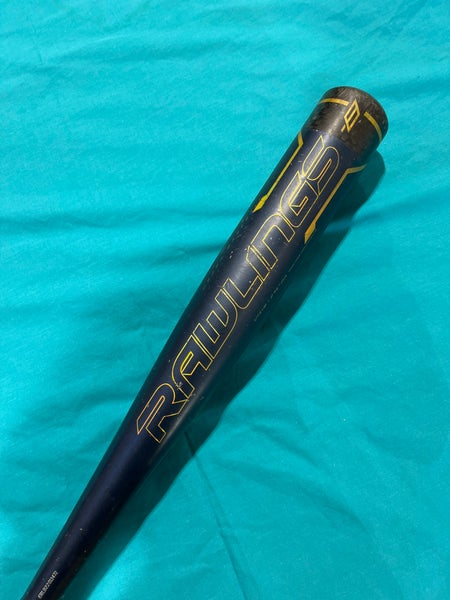 Used Rawlings Velo Hybrid Bat USSSA Certified (-8) Hybrid 22 oz 30"
