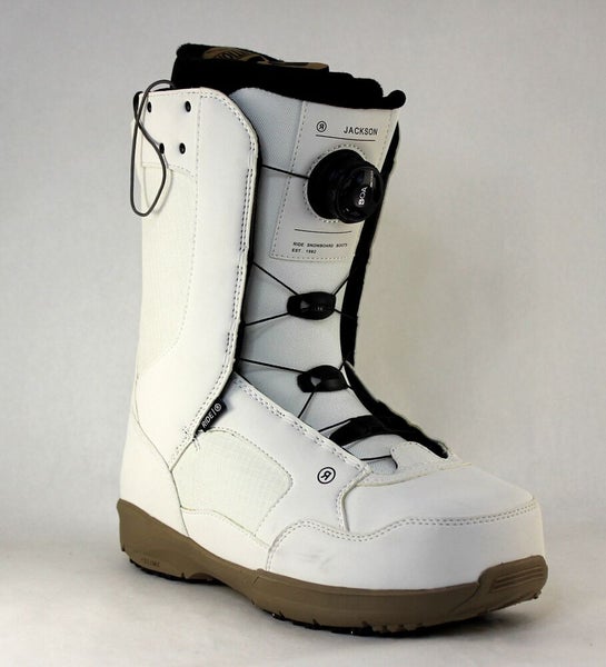 Ride Jackson Boa Snowboard Boots Men's Size 10 White New 2025