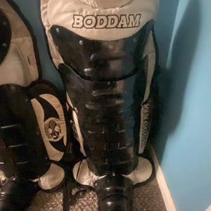 Lacrosse goalie leg pads