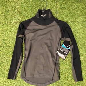 New Youth XS Bauer Neck Protection Compression Shirt