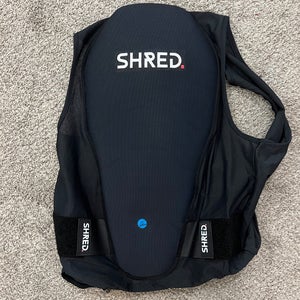 New Shred Flexi Back Protector Vest Zip Size L