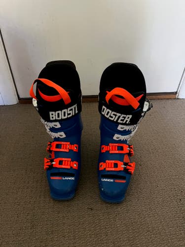 Used Lange RS 90 SC Jr 22.5 size race boot with Booster strap, $60 or best offer