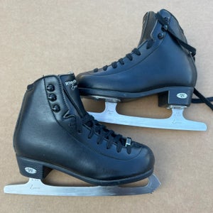 Used Riedell Emerald 19B Figure Skates | Size 2.5 Junior