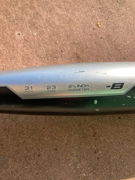 Used AXE Elite One Bat USSSA Certified (-8) Alloy 23 oz 31"
