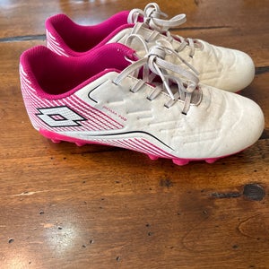 Pink Used Kids Lotto Molded Cleats Cleats