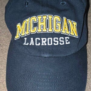 Michigan Wolverines Lacrosse 47 Brand Strapback Hat Cap