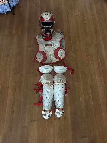 All star softball catchers gear and Easton bag
