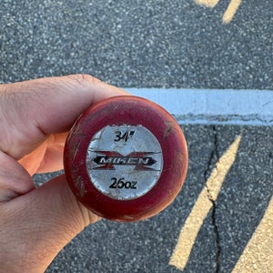 Used Miken  26 oz 34" Bat