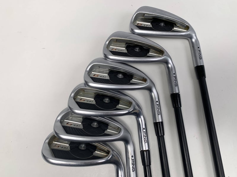 Ping G400 Iron Set 7-PW+GW+SW Black Dot Alta CB AWT Regular RH Oversize Grips