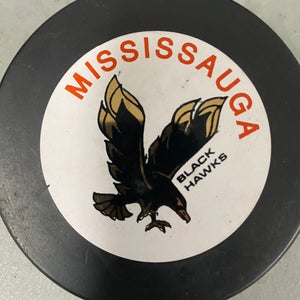 Mississauga Black Hawks MTHL puck