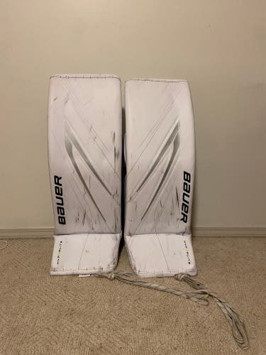 Used  Bauer Pro Stock Hyperlite 2 Goalie Leg Pads