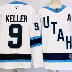 Clayton Keller Utah Hockey Jersey Size 56 white