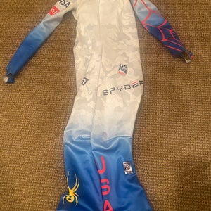 New Large Spyder U.S. Ski Team Ski Suit FIS Legal