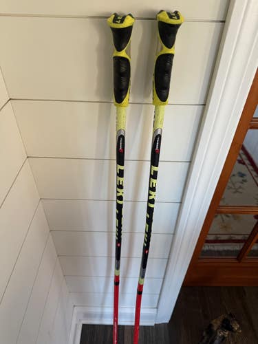 Used 48in (120cm) Leki Racing World Cup Lite GS Ski Poles