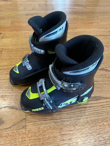 Used Roces Idea Up Adjustable Kids Ski Boots 19.0-22.0