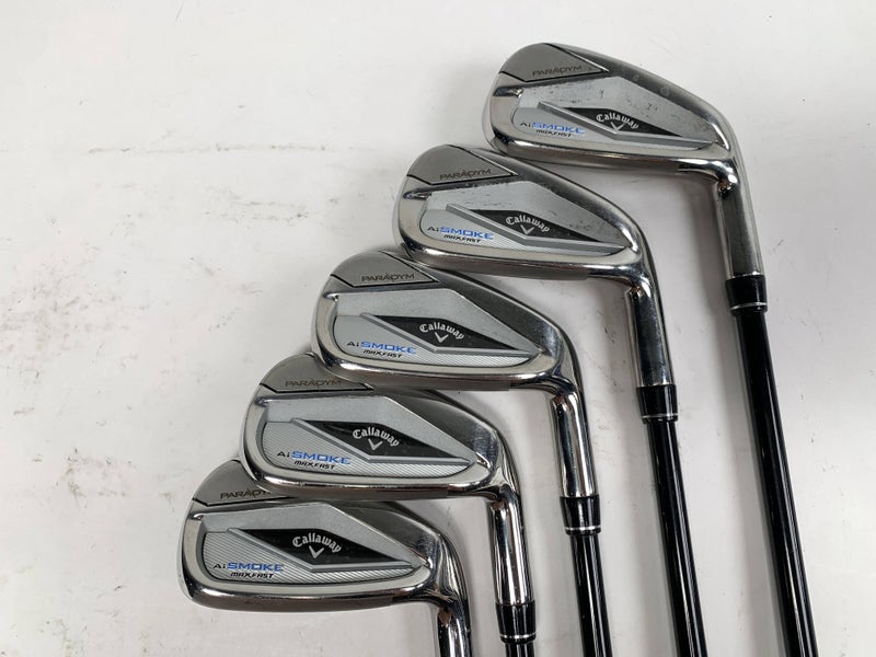 Callaway Paradym Ai Smoke Max Fast Iron Set 6-PW MTensei Blue R2 Senior RH