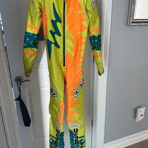Used Small Unisex Ski racing Suit FIS Legal