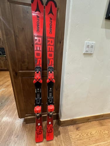 ATOMIC REDSTER S9 SL RACE SKIS 157cm  WITH X16 BINDING - GREAT CONDITION
