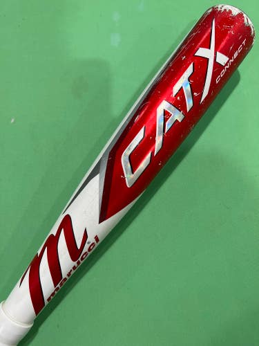 Used 2023 Marucci CAT X Connect Bat USSSA Certified (-10) Hybrid 20 oz 30"