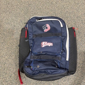 Red & Blue Used Women's DeMarini All Star Backpacks & Bags Backpack