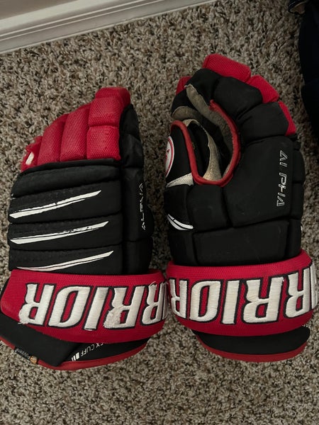 Used Warrior Alpha QX Pro Gloves 14"