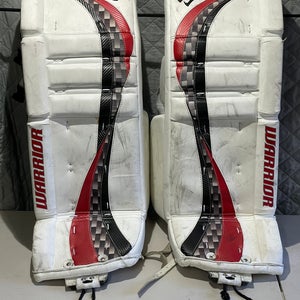 Used  Warrior Swagger Goalie Leg Pads