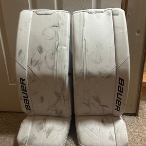 Used 2022 Bauer  Supreme M5 Pro Goalie Leg Pads
