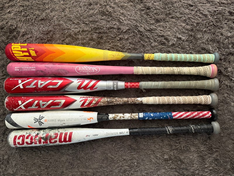 Used  Marucci BBCOR Certified Alloy 28 oz 31" CAT X Bat
