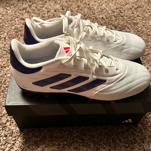 White Copa Pure 2 Turf Soccer Cleats Lightly Used