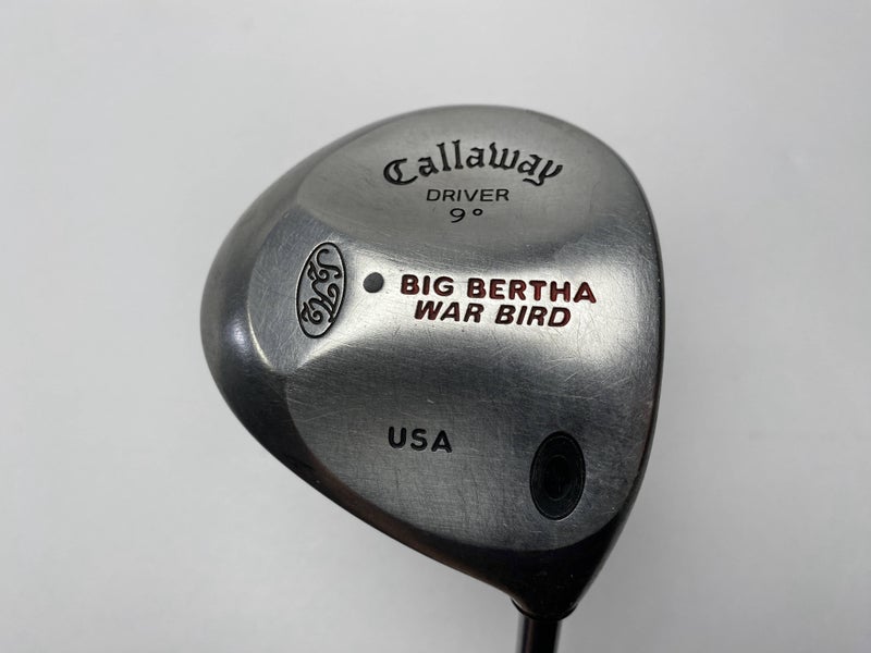 Callaway Big Bertha Warbird Driver 9* RCH 90 Firm Graphite Mens RH