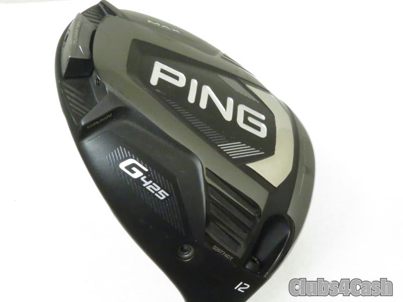 PING G425 MAX Driver 12° Alta CB 55 Black SR-Flex NO Cover 
