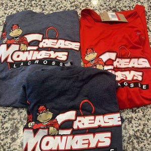 Crease Monkeys shooter shirt & short sleeve hood & long sleeve NEW