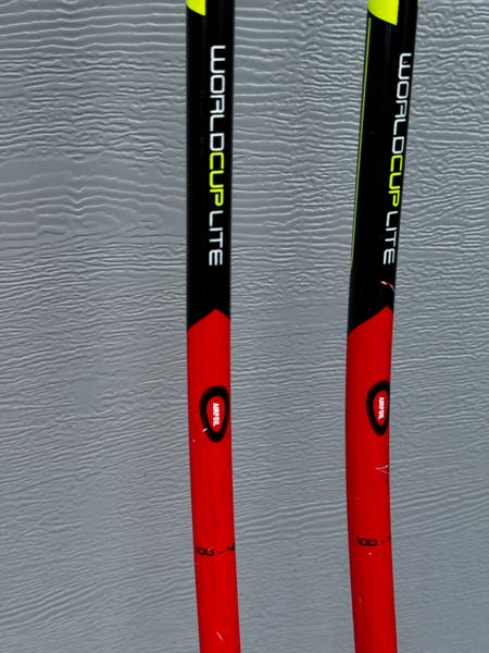 100cm Leki Racing World Cup Lite GS Ski Poles - lightly used