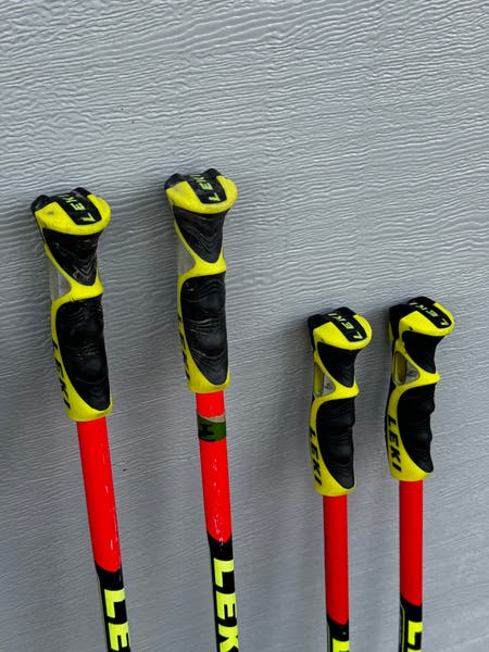 100cm Leki Racing World Cup Lite GS Ski Poles - lightly used