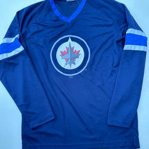 Winnipeg Jets Blue Adult M  Jersey
