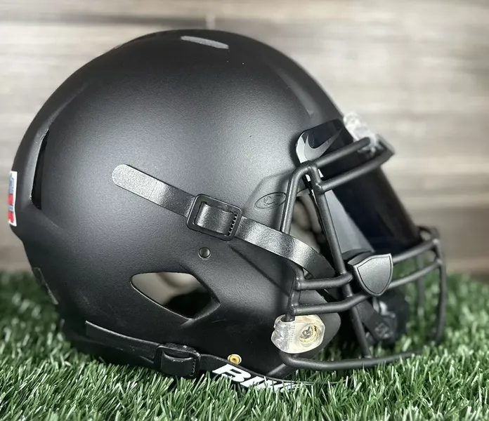 1950s leather football helmet Vintage Football Helmet c.1950