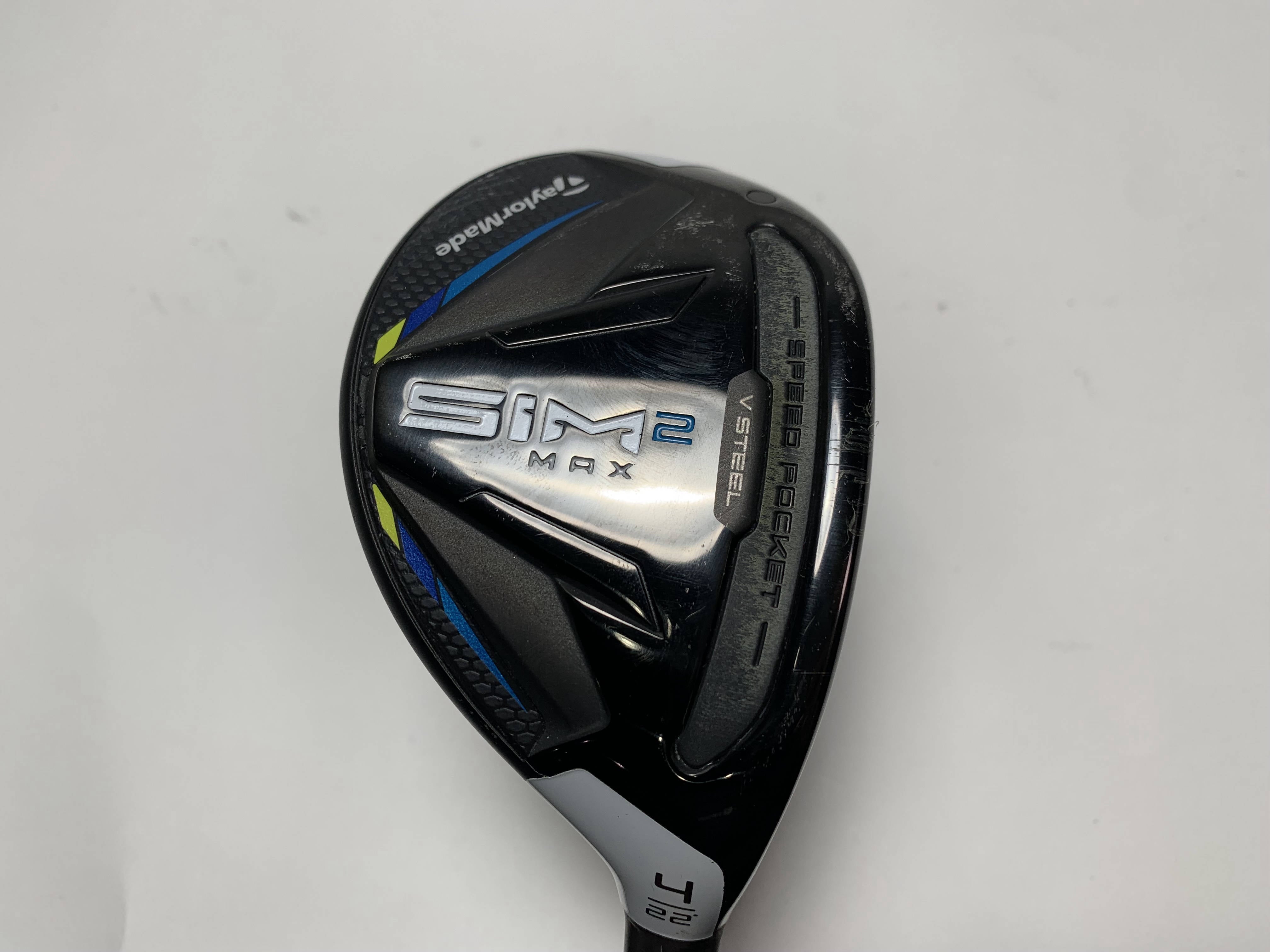 TaylorMade SIM2 MAX Rescue 4 Hybrid 22* Fujikura Ventus Blue 7S