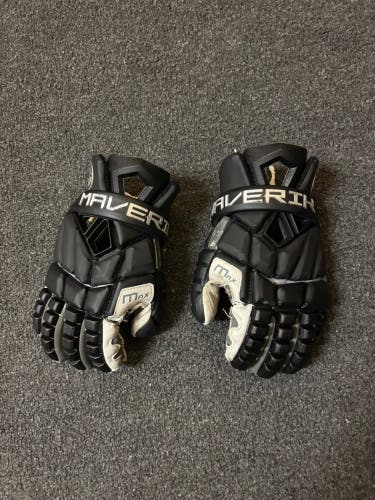 Used  Maverik 10" Max Lacrosse Gloves